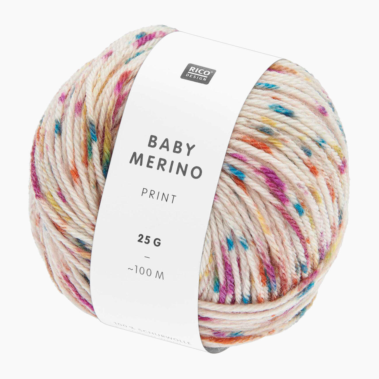 Rico Design Baby Classic Print Dk, 50g Babywolle Wo Produktbild-Vorschau 3