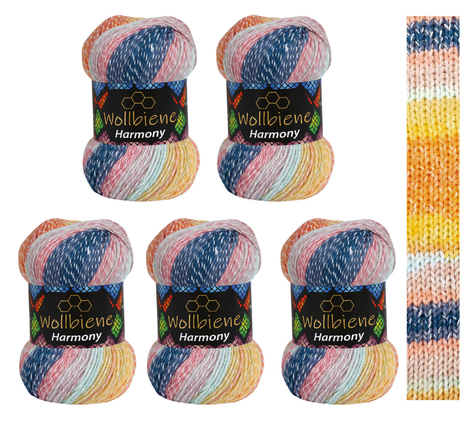 Wollbiene Harmony Batik gradient wool 100gr