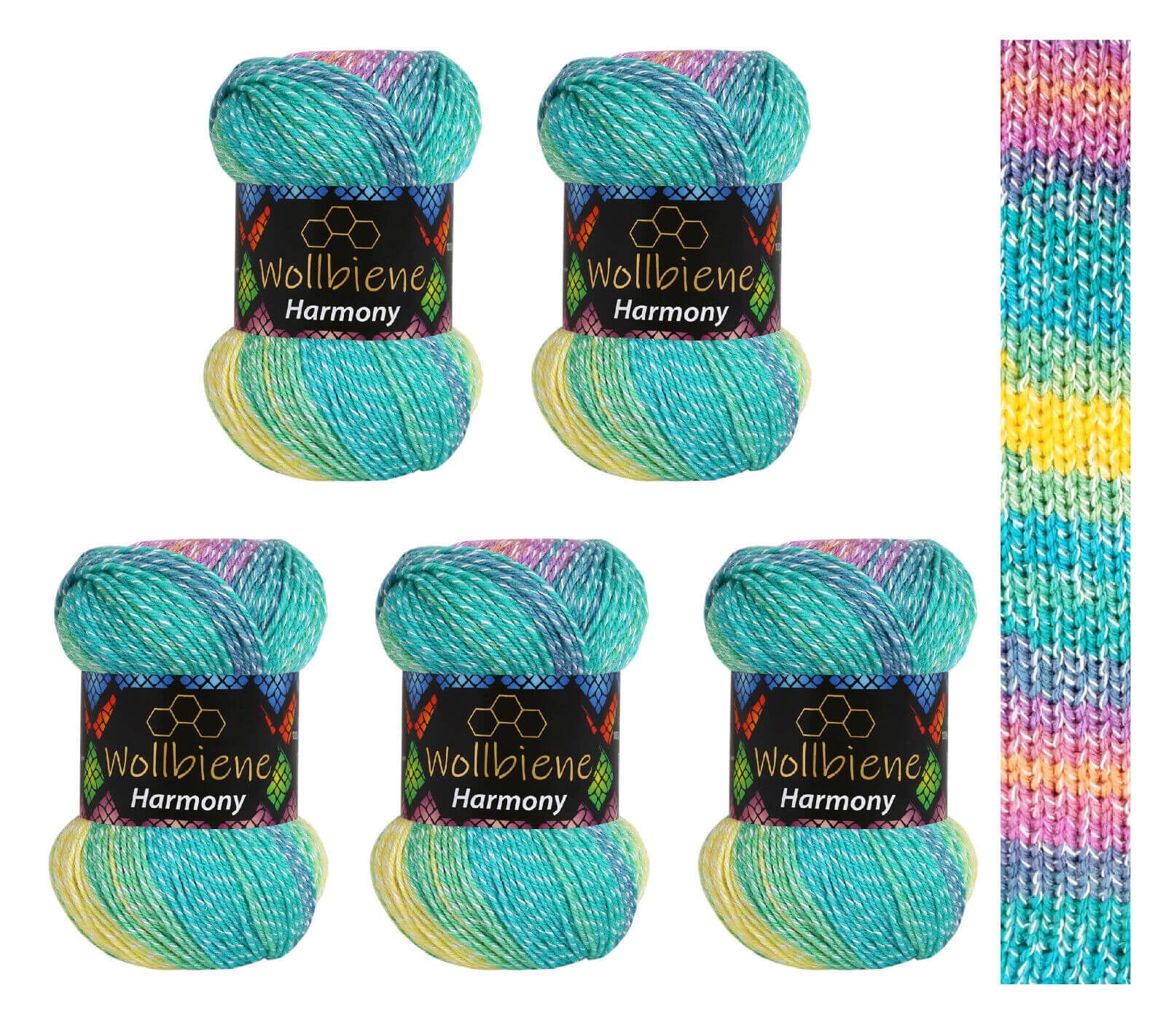 Wollbiene Harmony Batik gradient wool 100gr