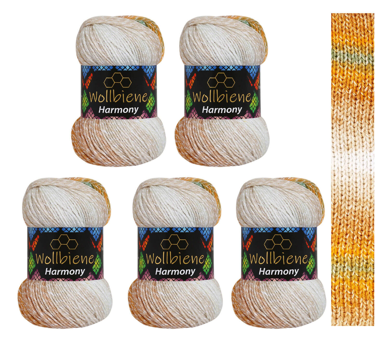 Wollbiene Harmony Batik gradient wool 100gr