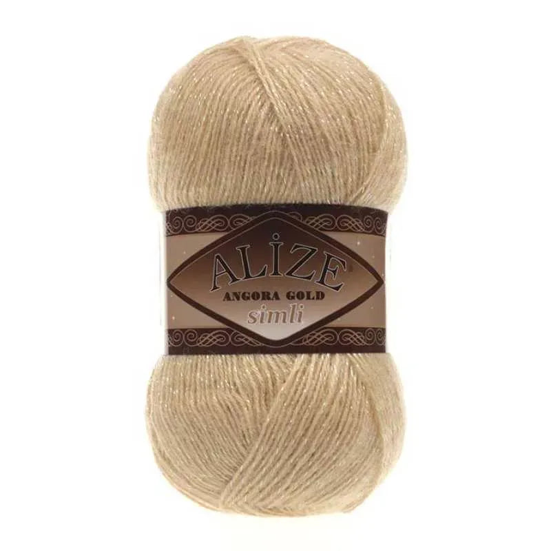 Alize Angora Gold Simli Metallic