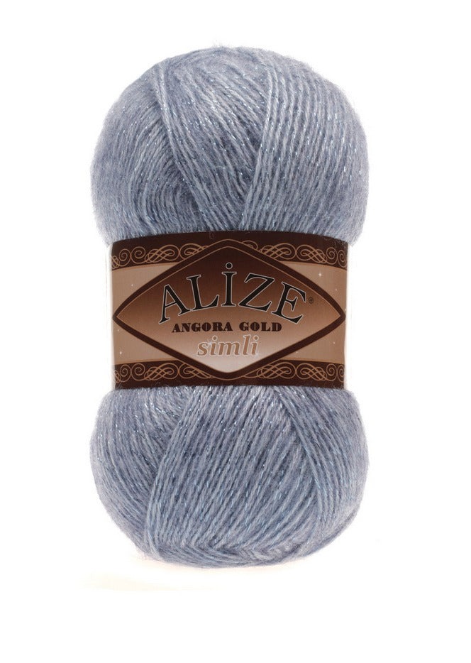 Alize Angora Gold Simli Metallic