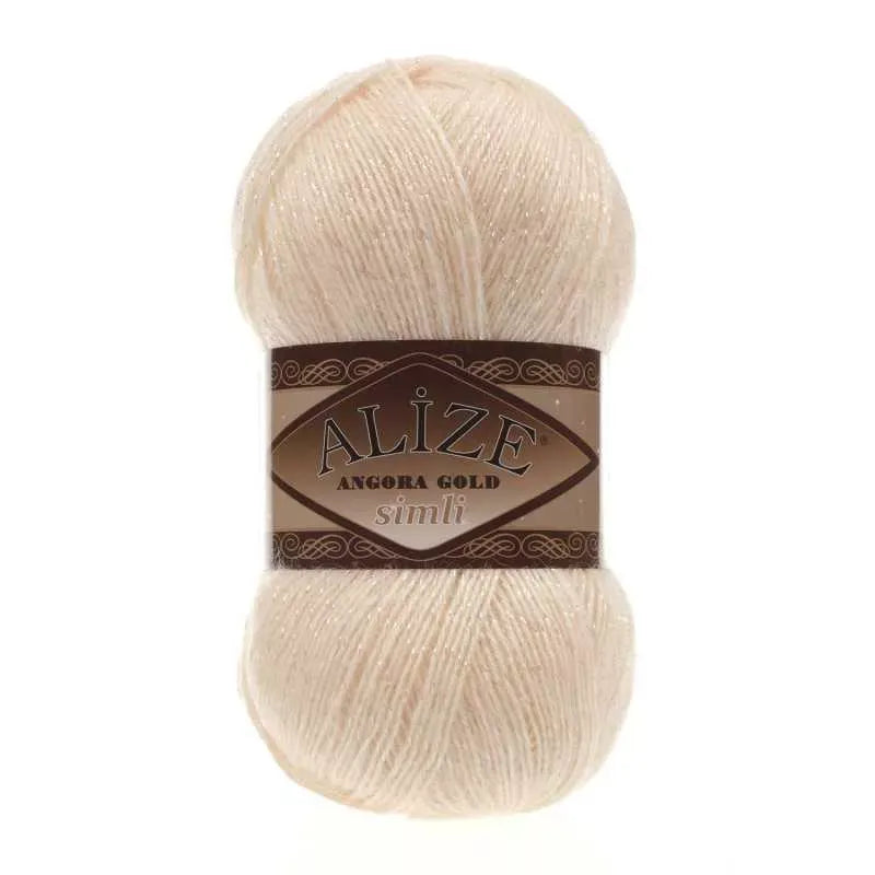 Alize Angora Gold Simli Metallic