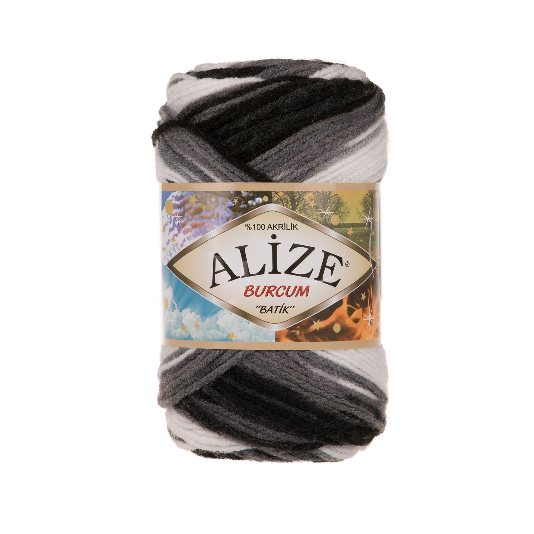Alize Burcum Batik 100 gr