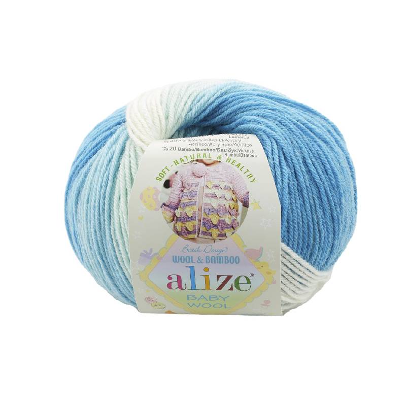 Alize Baby Wool Batik 50gr
