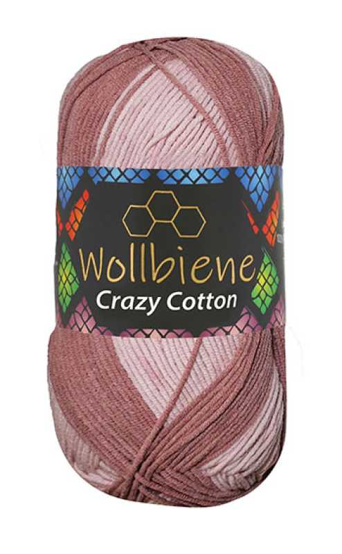 Wollbiene Crazy Cotton Batik Farbverlaufswolle 100gr