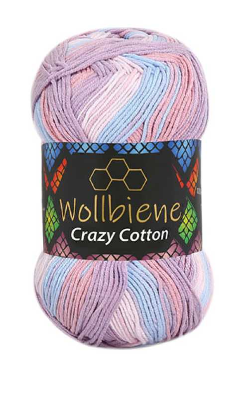 Wollbiene Crazy Cotton Batik Farbverlaufswolle 100gr