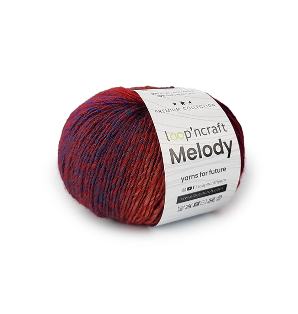 loopncraft Melody Farbverlaufsgarn 50gr