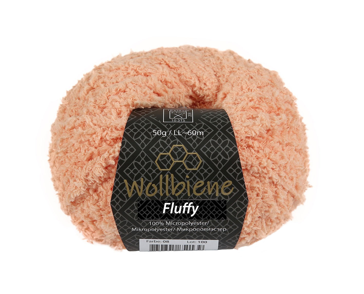 Wollbiene Fluffy Plüscheffekt 50gr