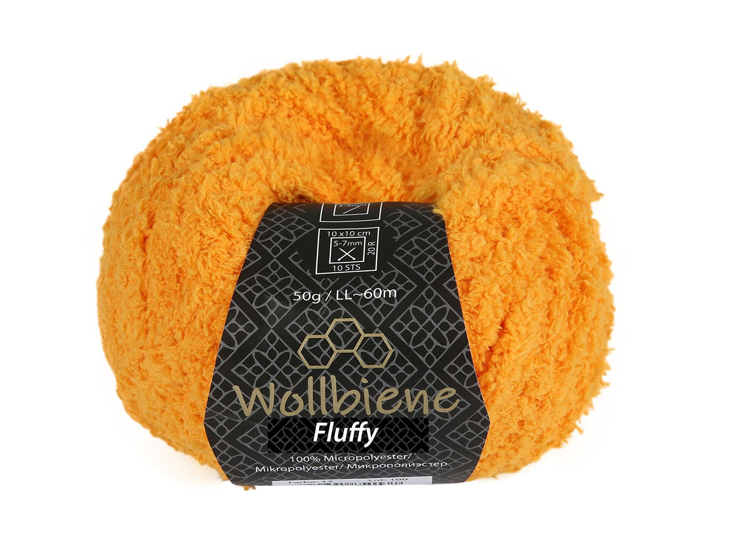 Wollbiene Fluffy Plüscheffekt 50gr