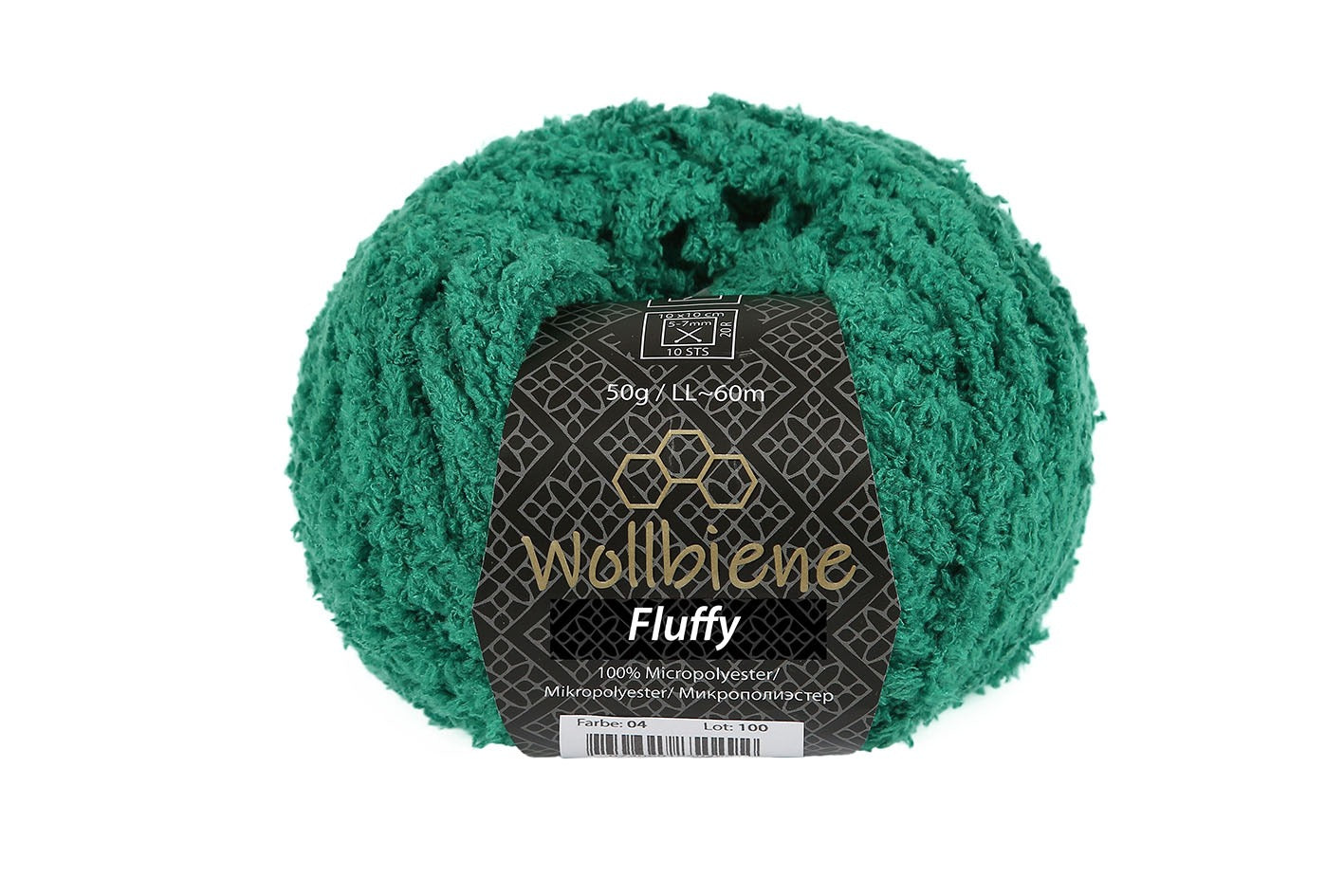 Wollbiene Fluffy Plüscheffekt 50gr