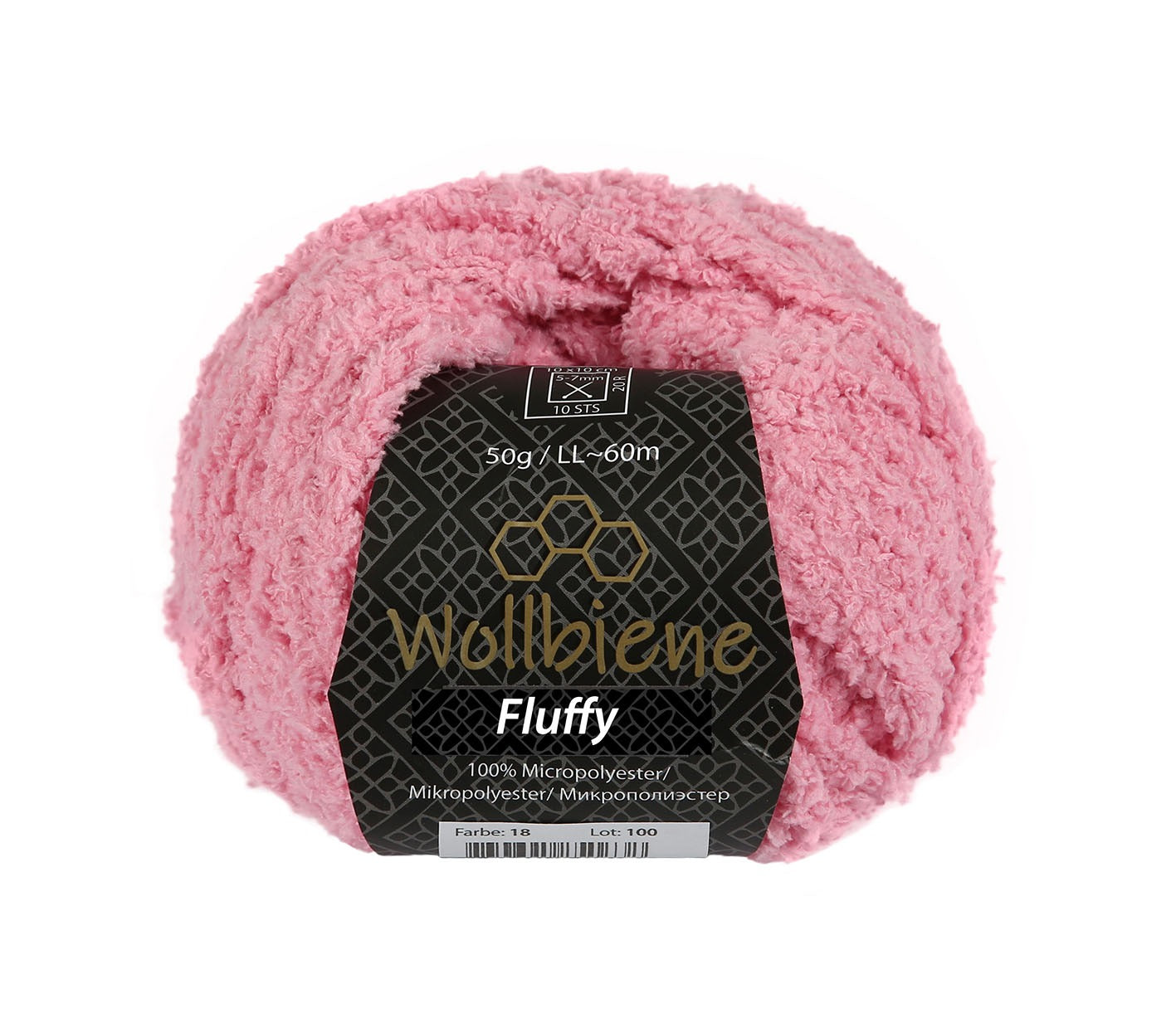 Wollbiene Fluffy Plüscheffekt 50gr
