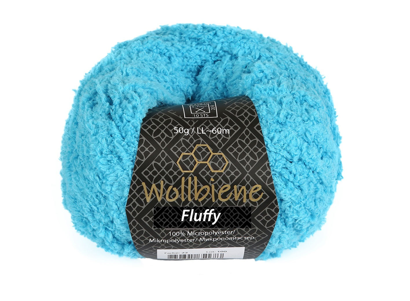 Wollbiene Fluffy Plüscheffekt 50gr