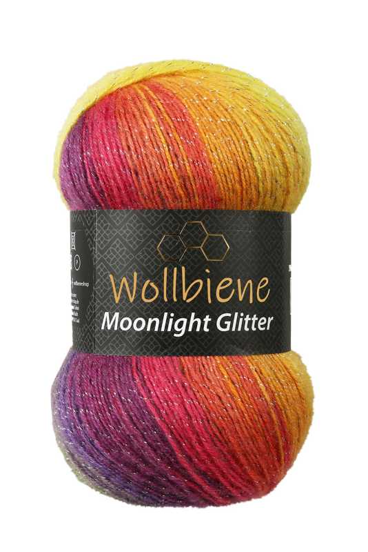 Moonlight Glitter Batik Gradient Yarn 100g