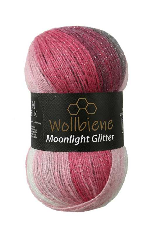 Moonlight Glitter Batik Gradient Yarn 100g