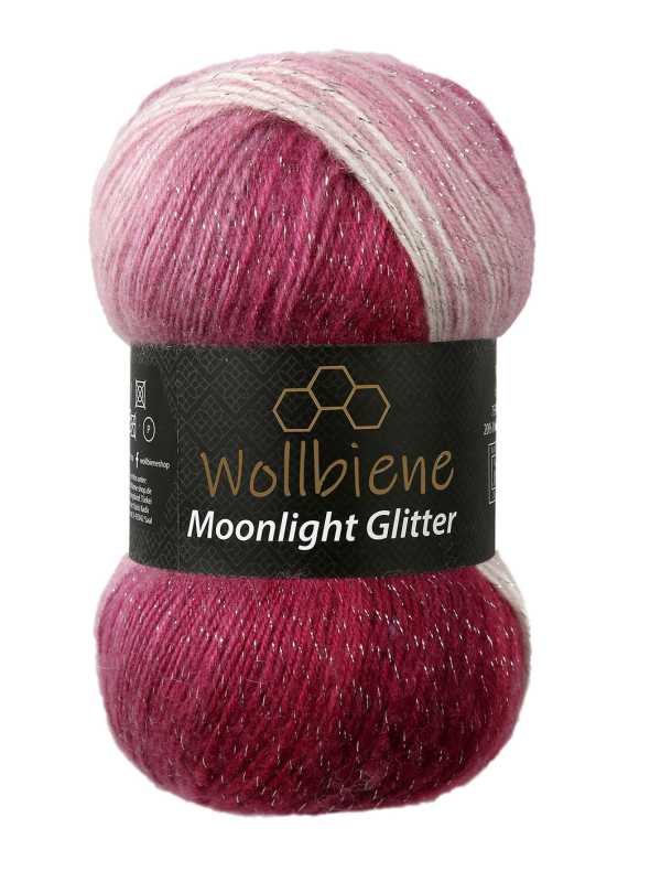Moonlight Glitter Batik Gradient Yarn 100g