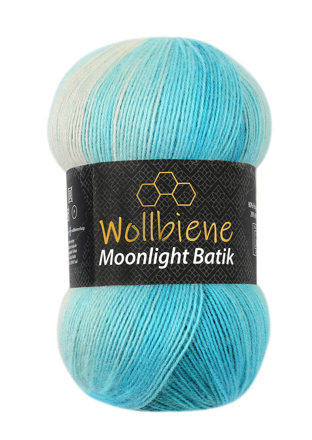 Moonlight Batik gradient wool 100gr wool