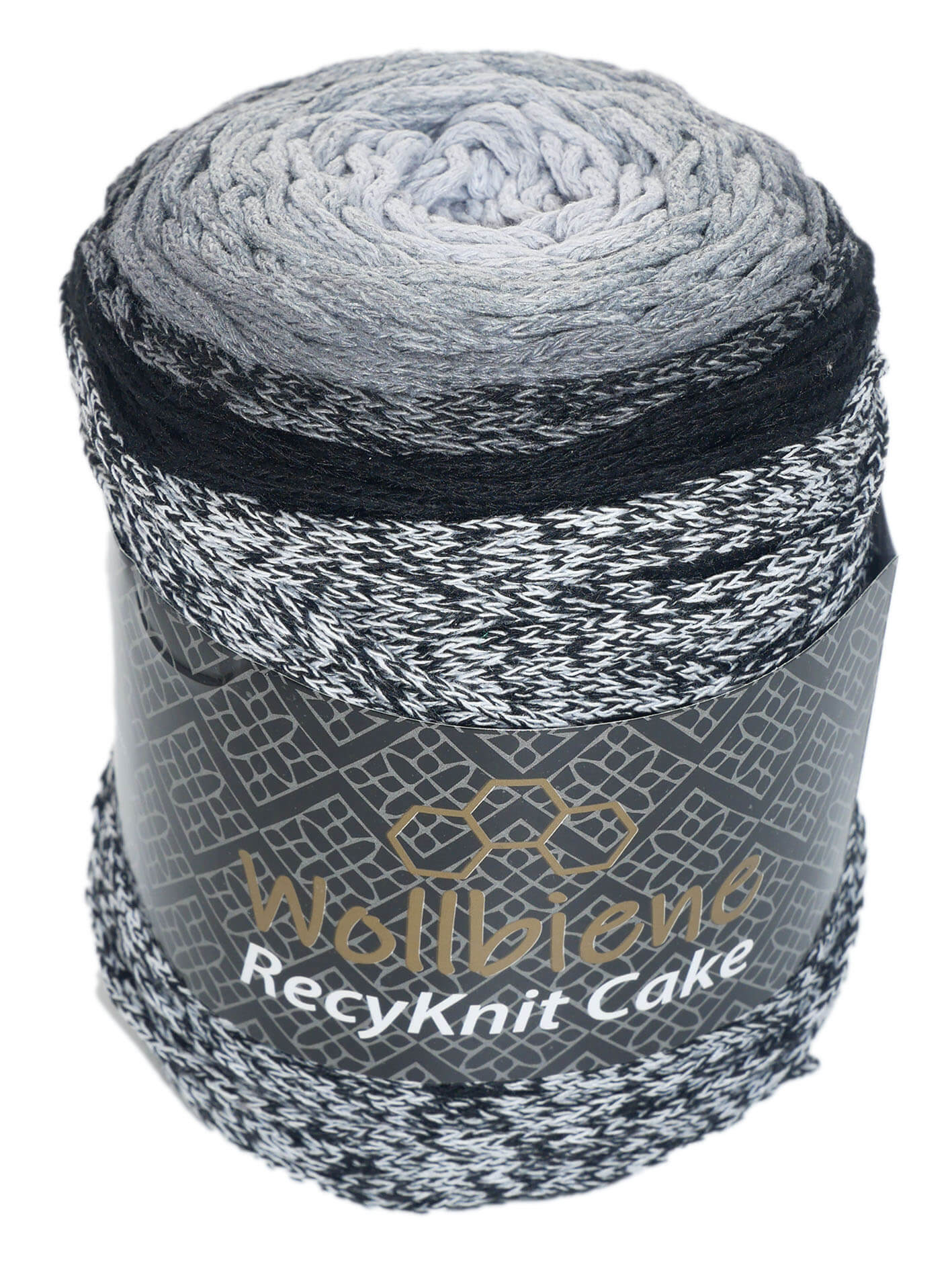Wollbiene Recyknit Cake 250g Farbverlauf