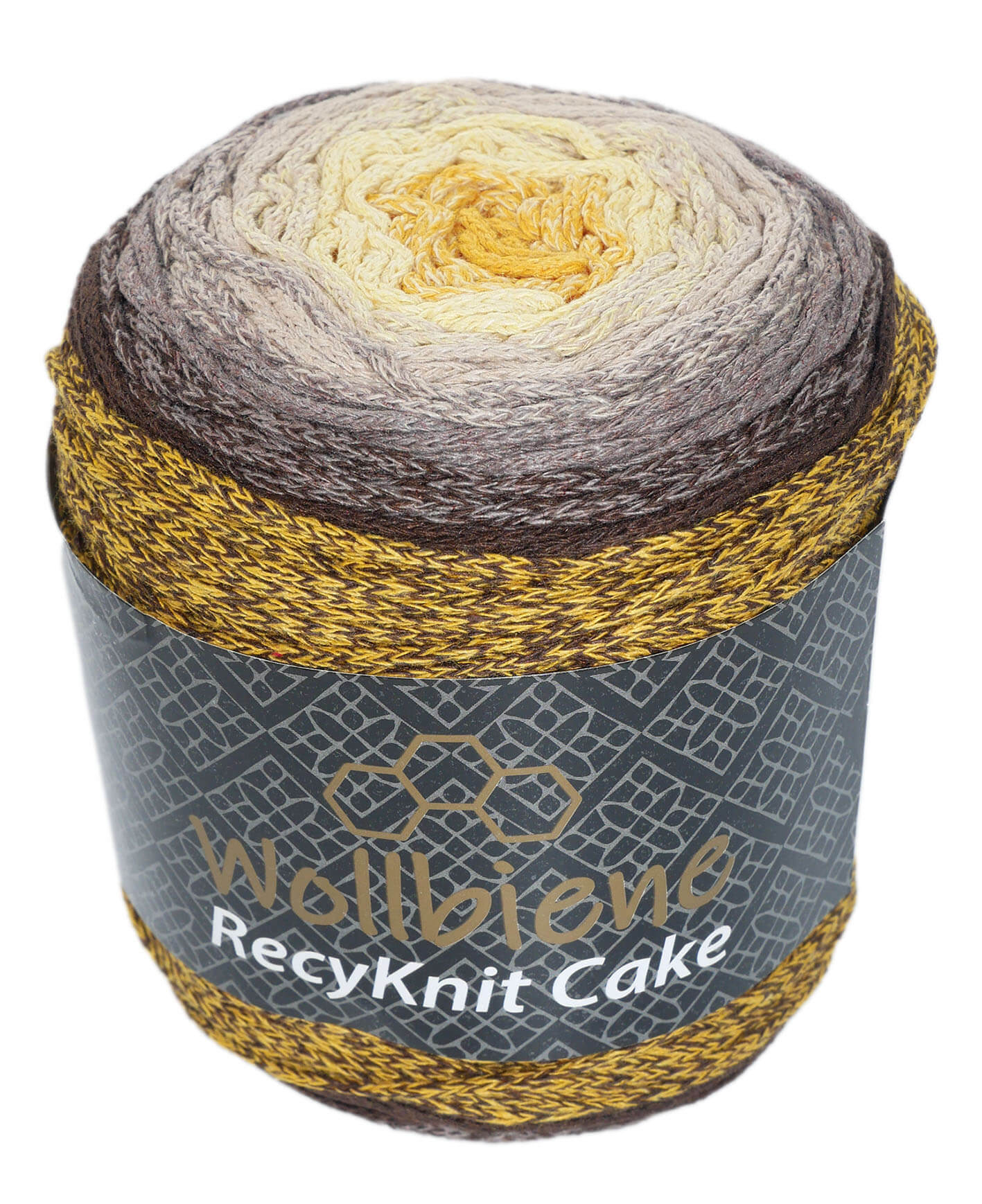 Wollbiene Recyknit Cake 250g Farbverlauf