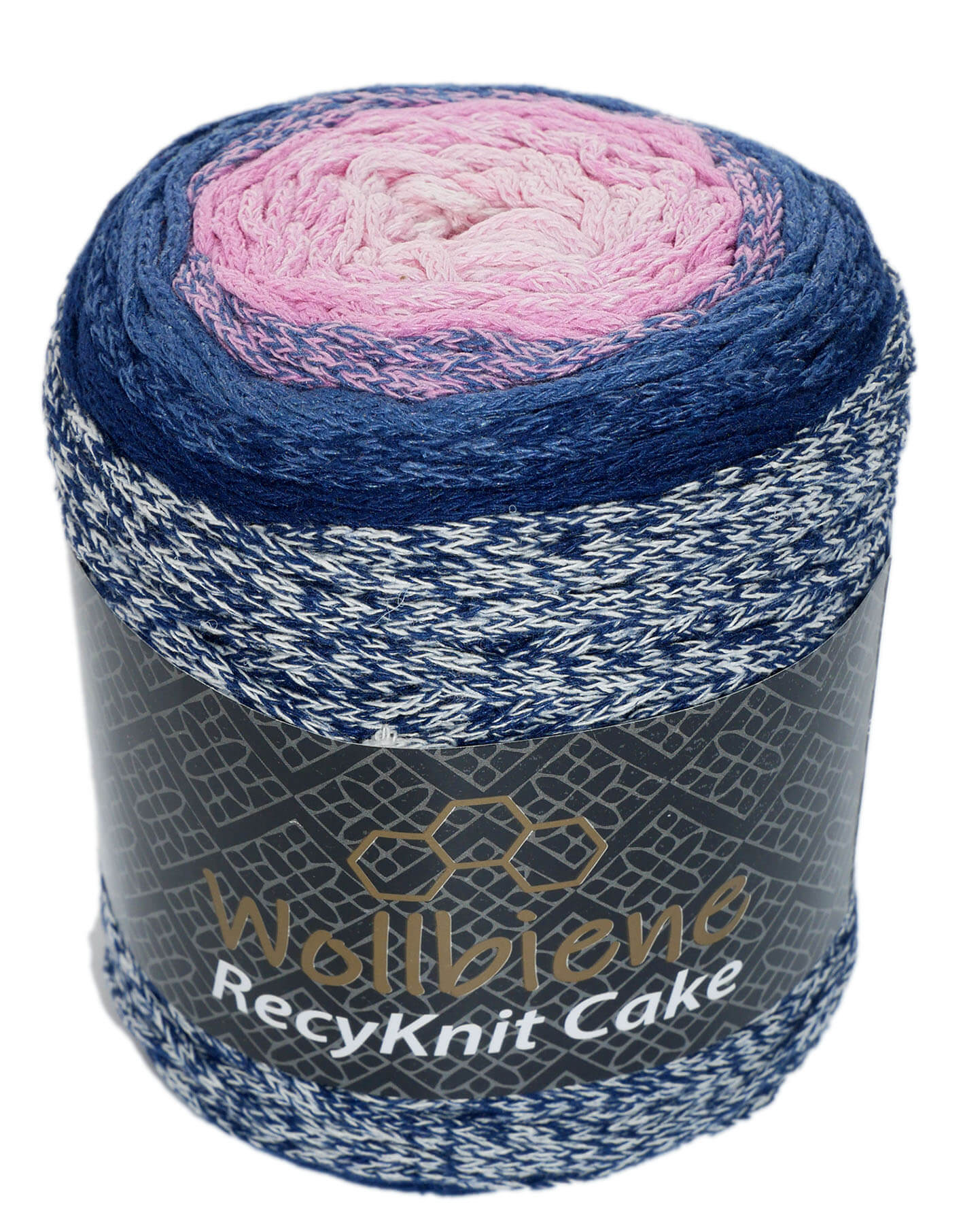 Wollbiene Recyknit Cake 250g Farbverlauf