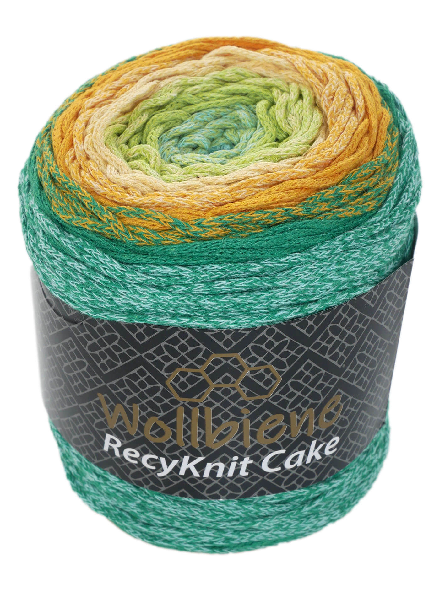 Wollbiene Recyknit Cake 250g Farbverlauf