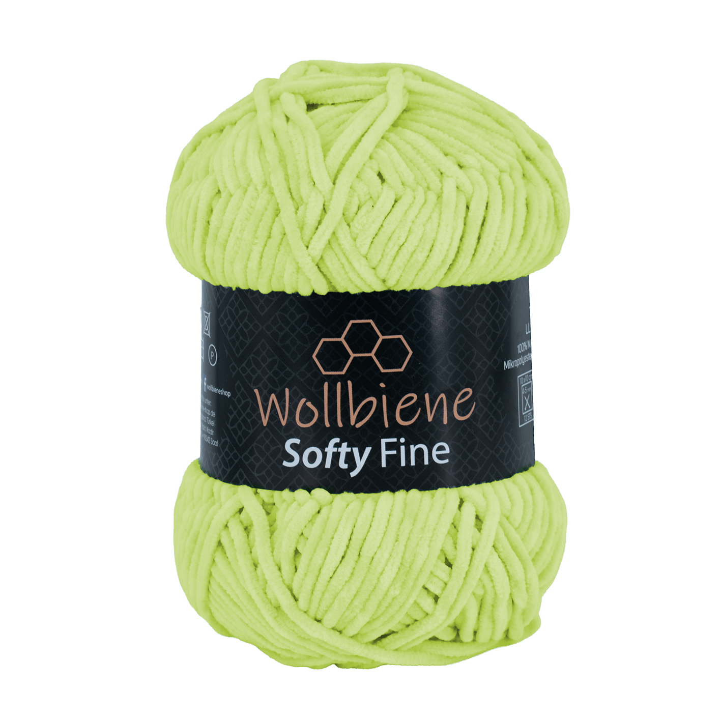 Wollbiene Softy Fine Chenille Wolle 100gr