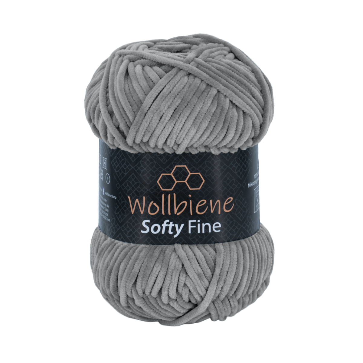 Wollbiene Softy Fine Chenille Wolle 100gr