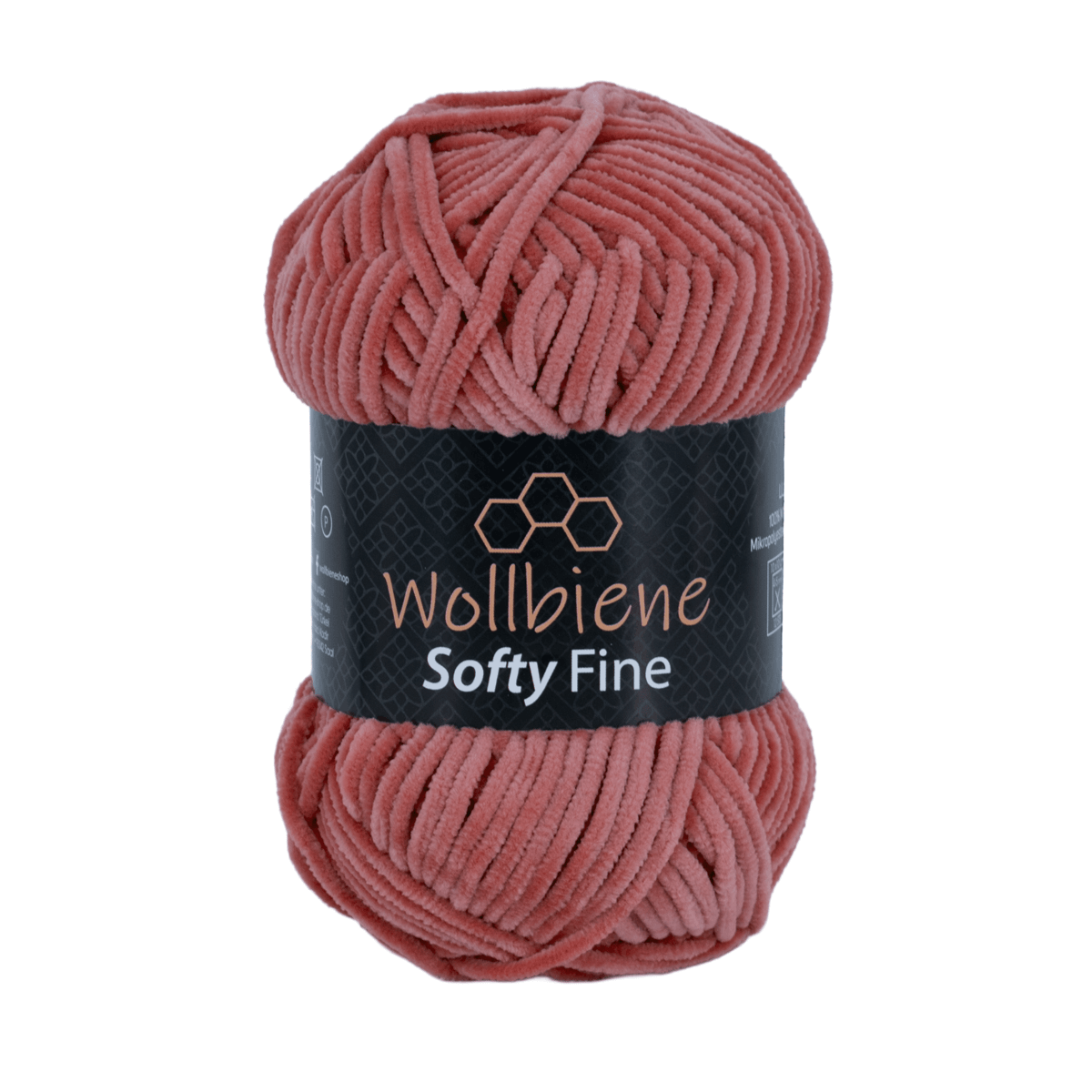 Wollbiene Softy Fine Chenille Wolle 100gr