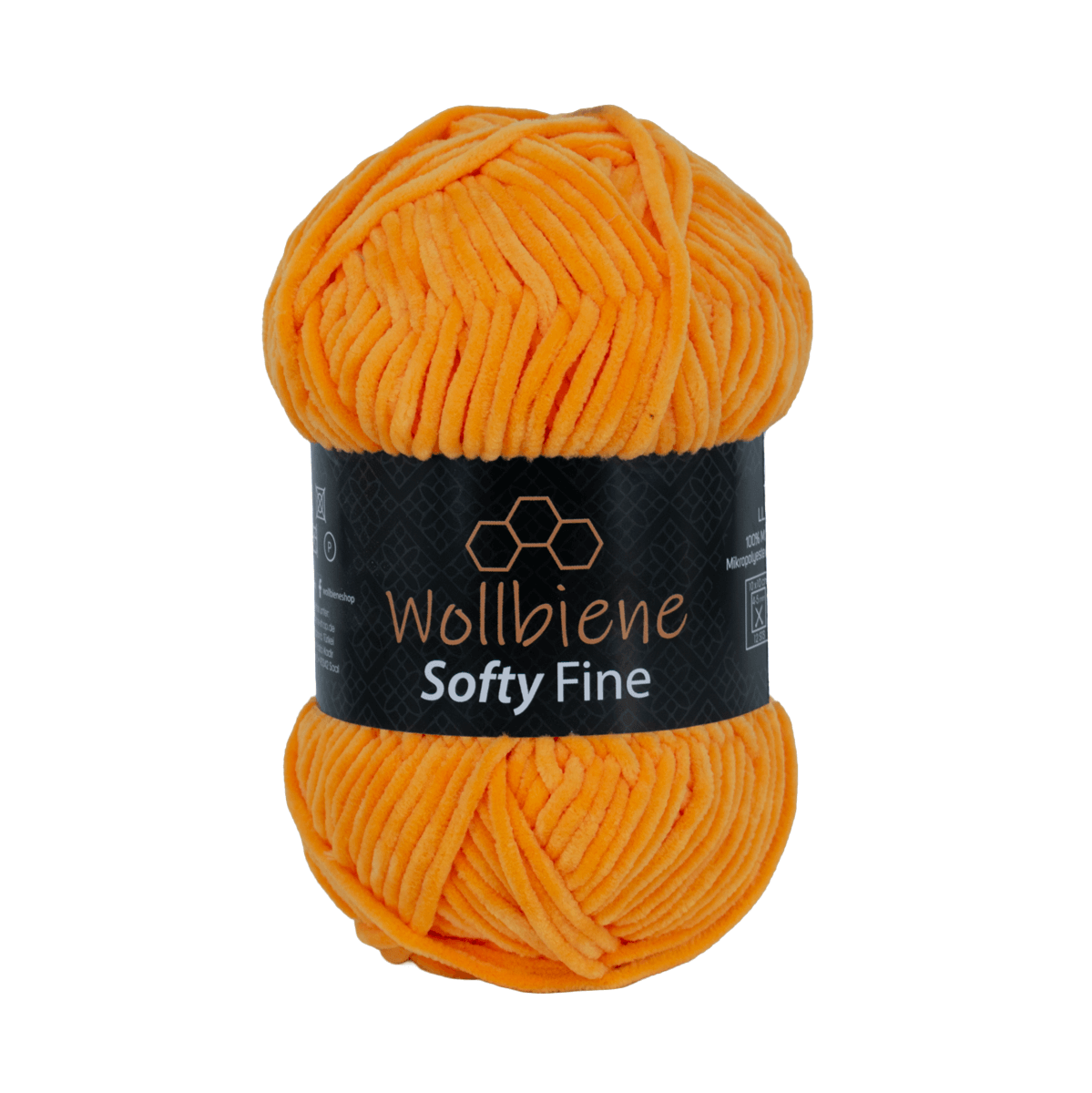 Wollbiene Softy Fine Chenille Wolle 100gr