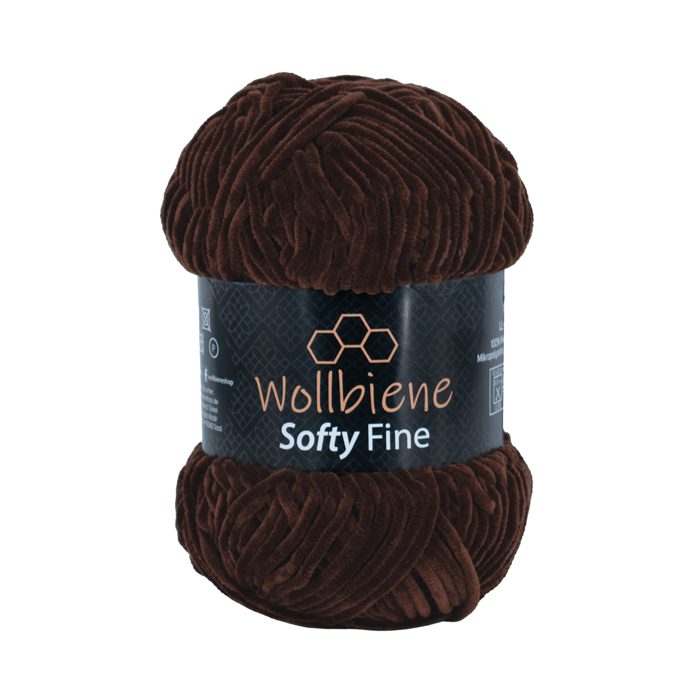 Wollbiene Softy Fine Chenille Wolle 100gr