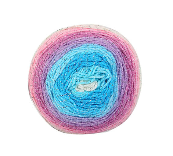 Cupcake Glitter Gradient Yarn 150g