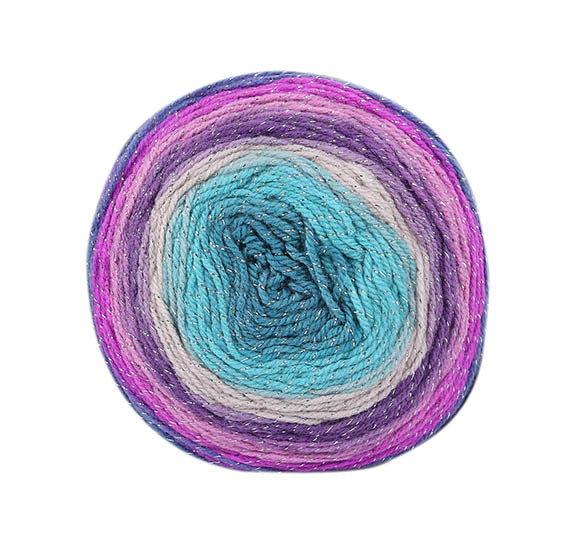 Cupcake Glitter Gradient Yarn 150g