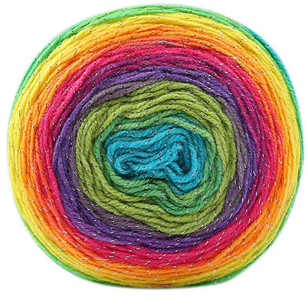 Cupcake Glitter Gradient Yarn 150g