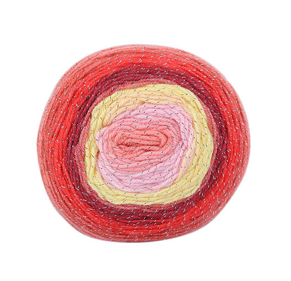 Cupcake Glitter Gradient Yarn 150g