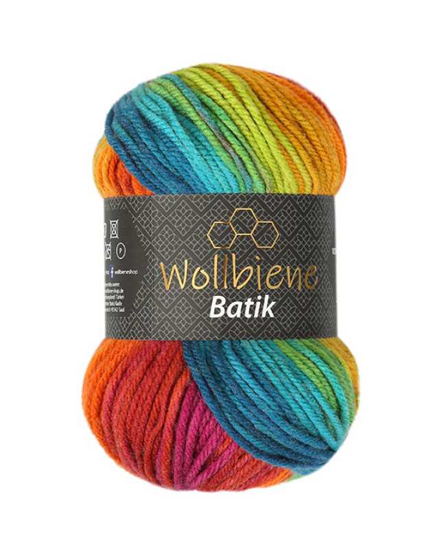 Wollbiene Batik gradient wool 100gr