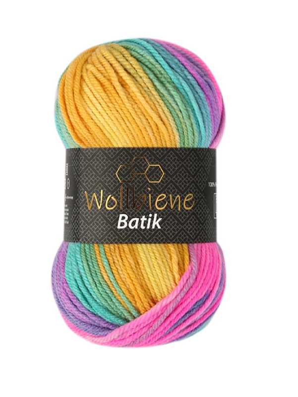 Wollbiene Batik gradient wool 100gr