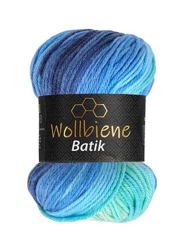 Wollbiene Batik gradient wool 100gr