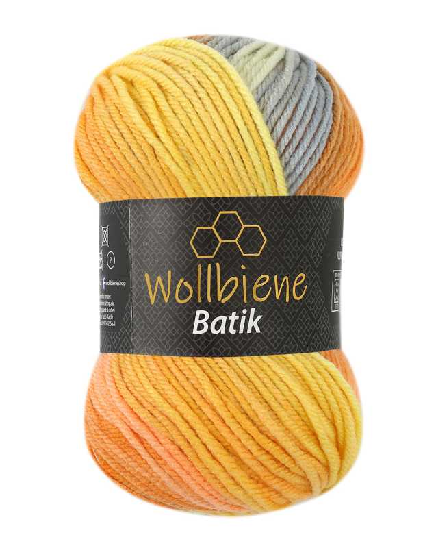Wollbiene Batik gradient wool 100gr