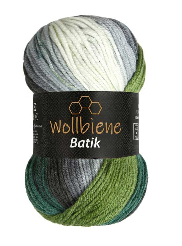 Wollbiene Batik gradient wool 100gr