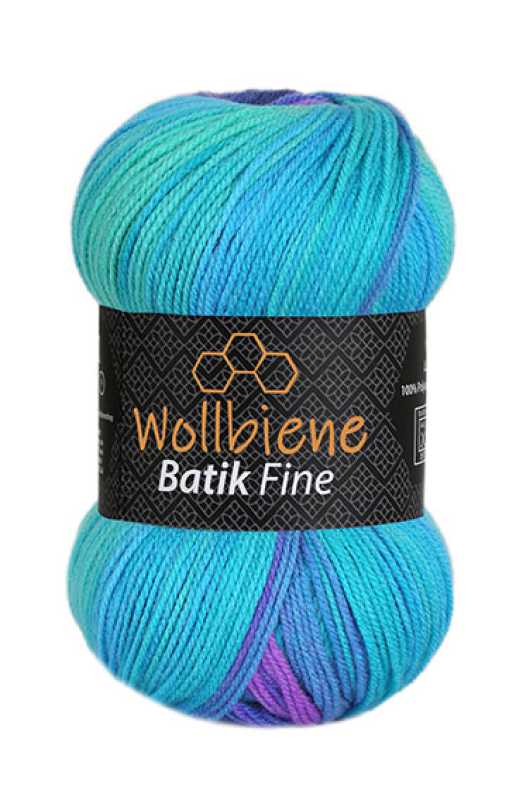 Wollbiene Batik Fine gradient wool 100gr
