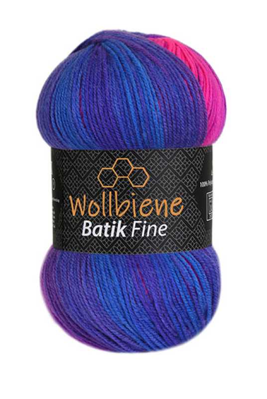 Wollbiene Batik Fine gradient wool 100gr