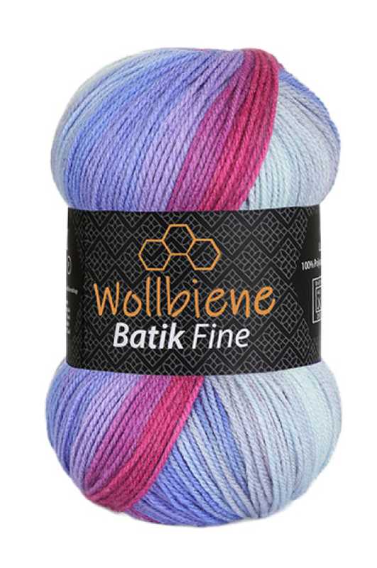 Wollbiene Batik Fine gradient wool 100gr