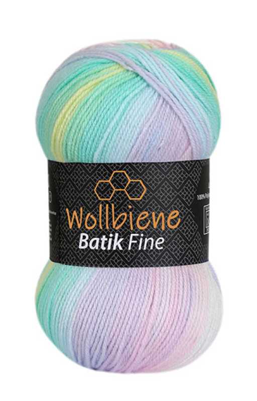 Wollbiene Batik Fine gradient wool 100gr