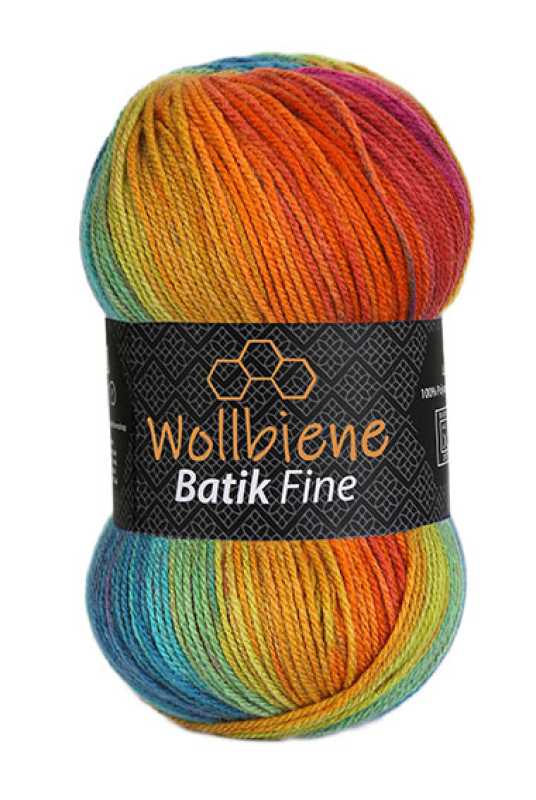 Wollbiene Batik Fine gradient wool 100gr