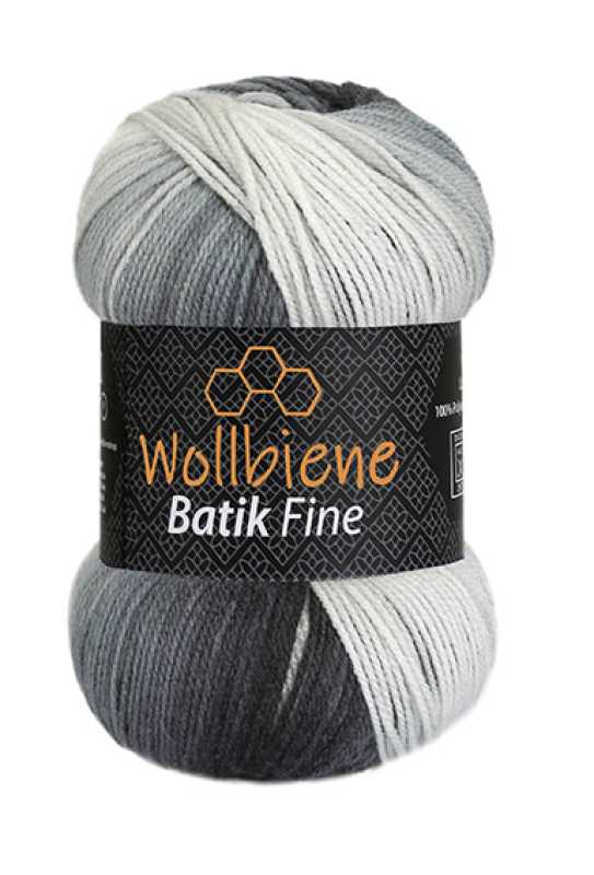 Wollbiene Batik Fine gradient wool 100gr