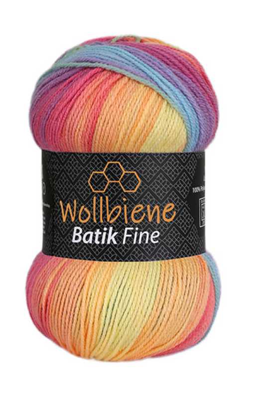 Wollbiene Batik Fine gradient wool 100gr