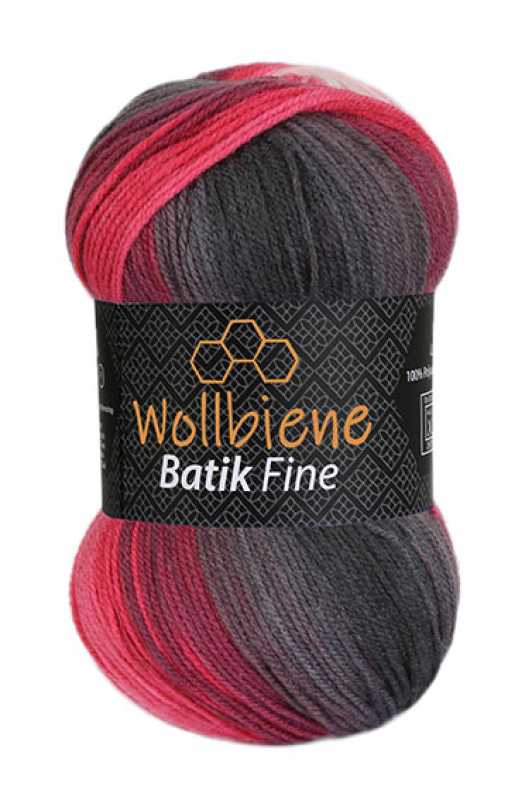 Wollbiene Batik Fine gradient wool 100gr
