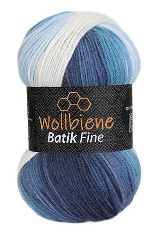 Wollbiene Batik Fine gradient wool 100gr