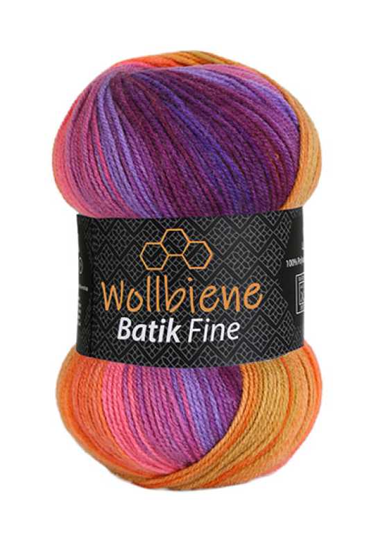 Wollbiene Batik Fine gradient wool 100gr