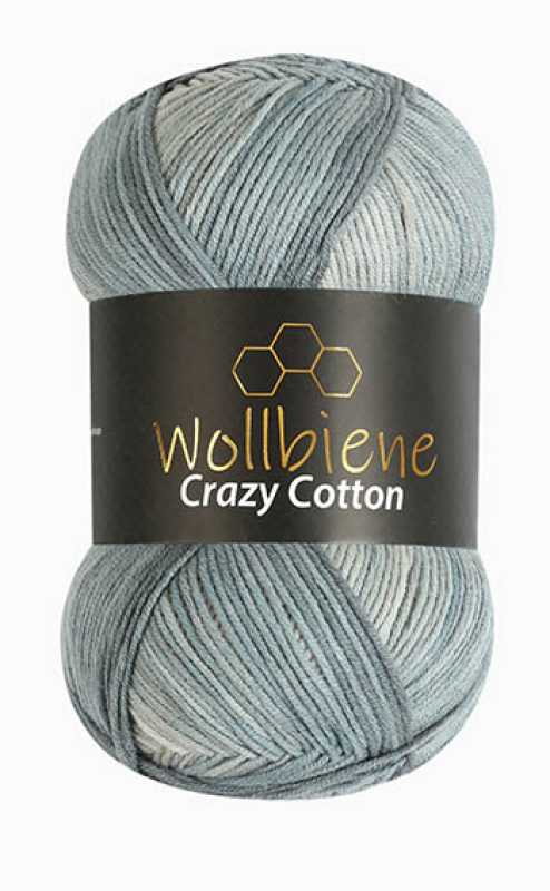 Wollbiene Crazy Cotton Batik Farbverlaufswolle 100gr